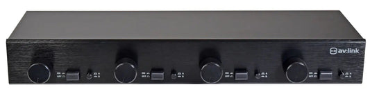 AV:Link (UK version) 2:4 Audio management speaker selector with volume controls