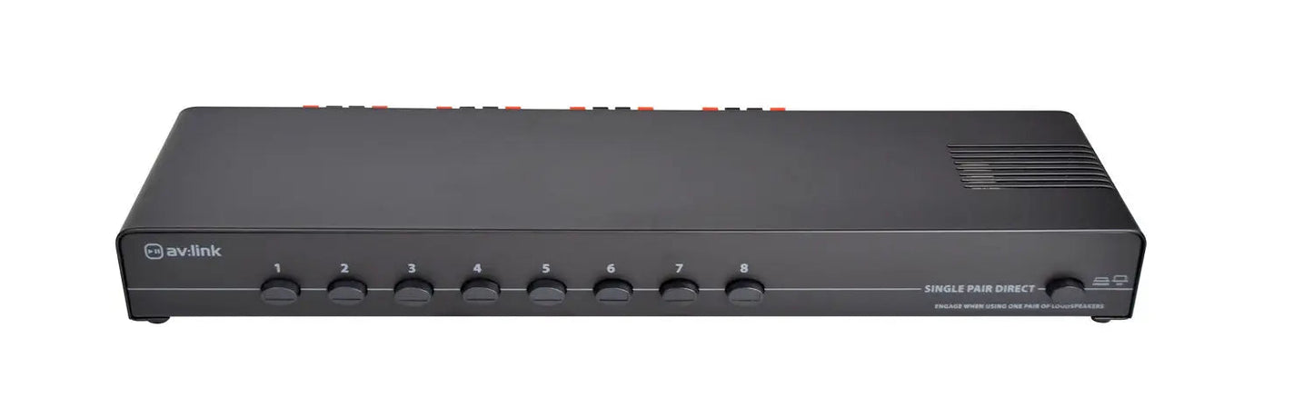 AV:Link (UK version) 8-way loudspeaker selector