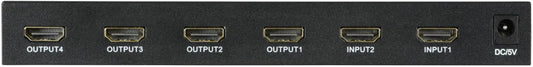 AV:Link HDMI Switch/Splitter 2x4