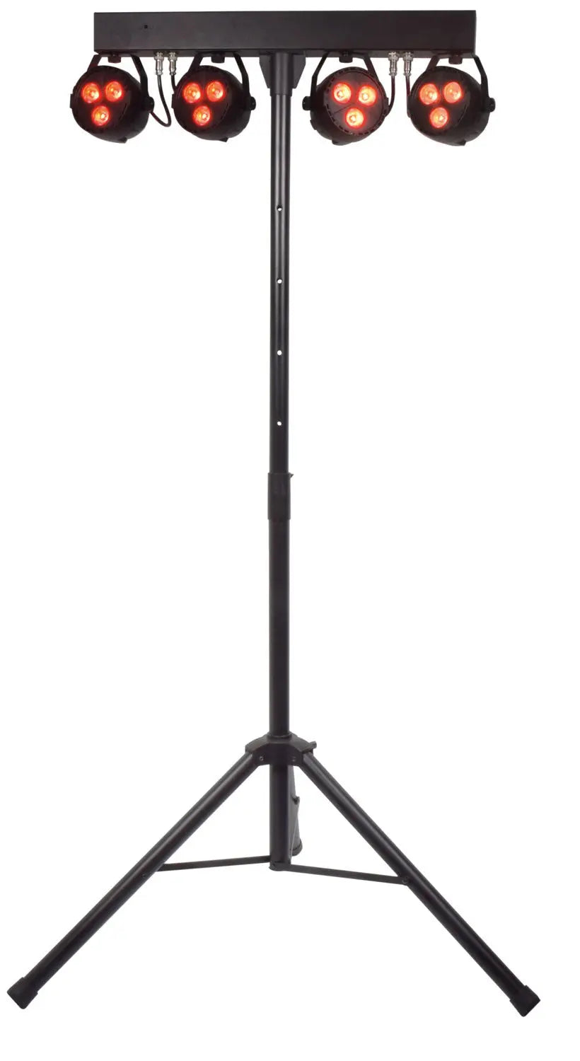 QTX Rechargeable LED PAR Bar with Tripod