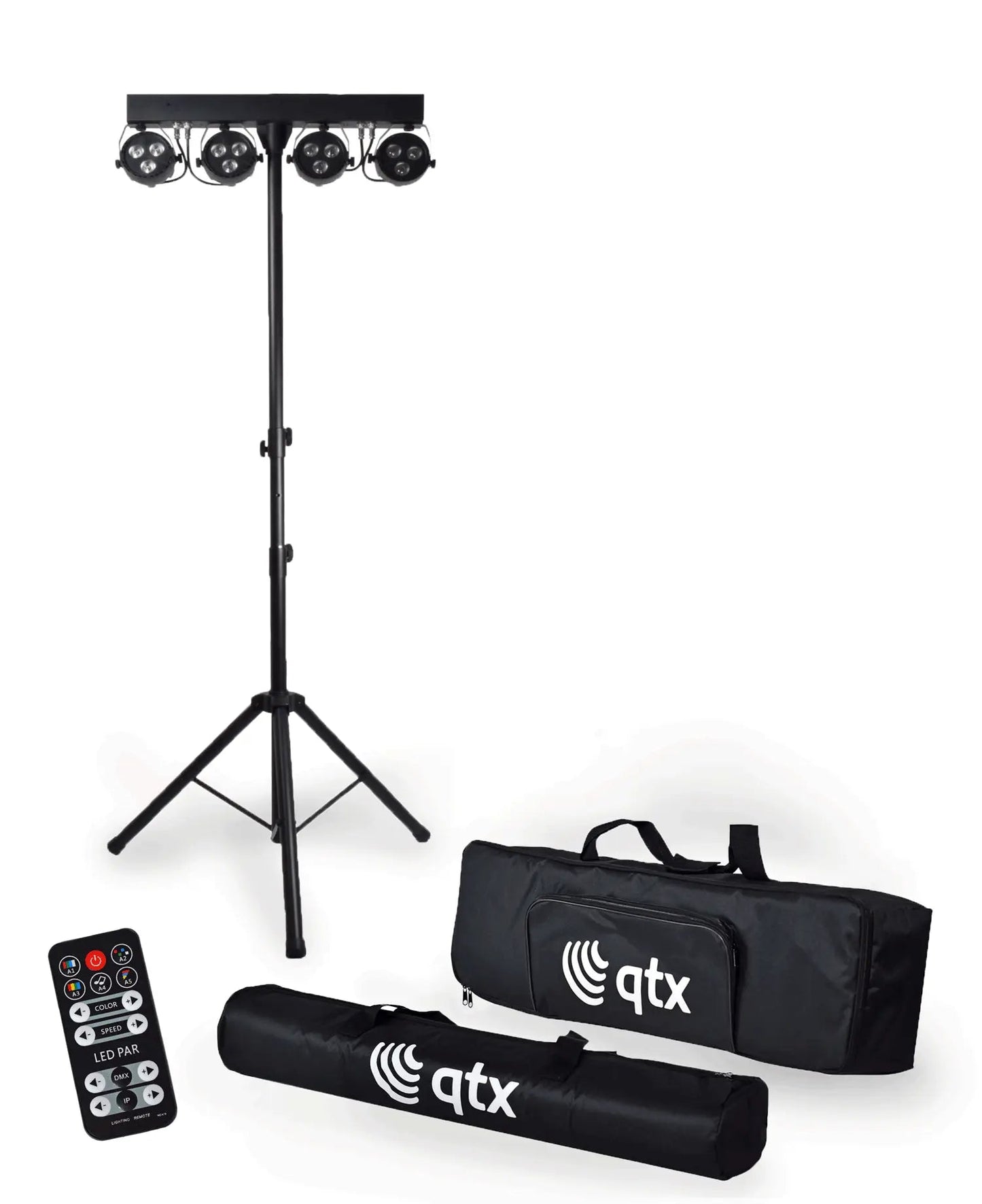 QTX Rechargeable LED PAR Bar with Tripod