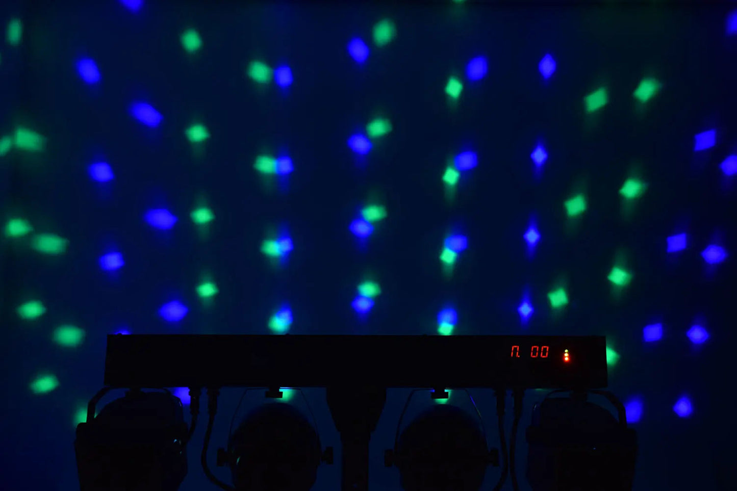 Recharge DJ: LED Derby  PAR Bar with Tripod Rechargeable LED Derby PA