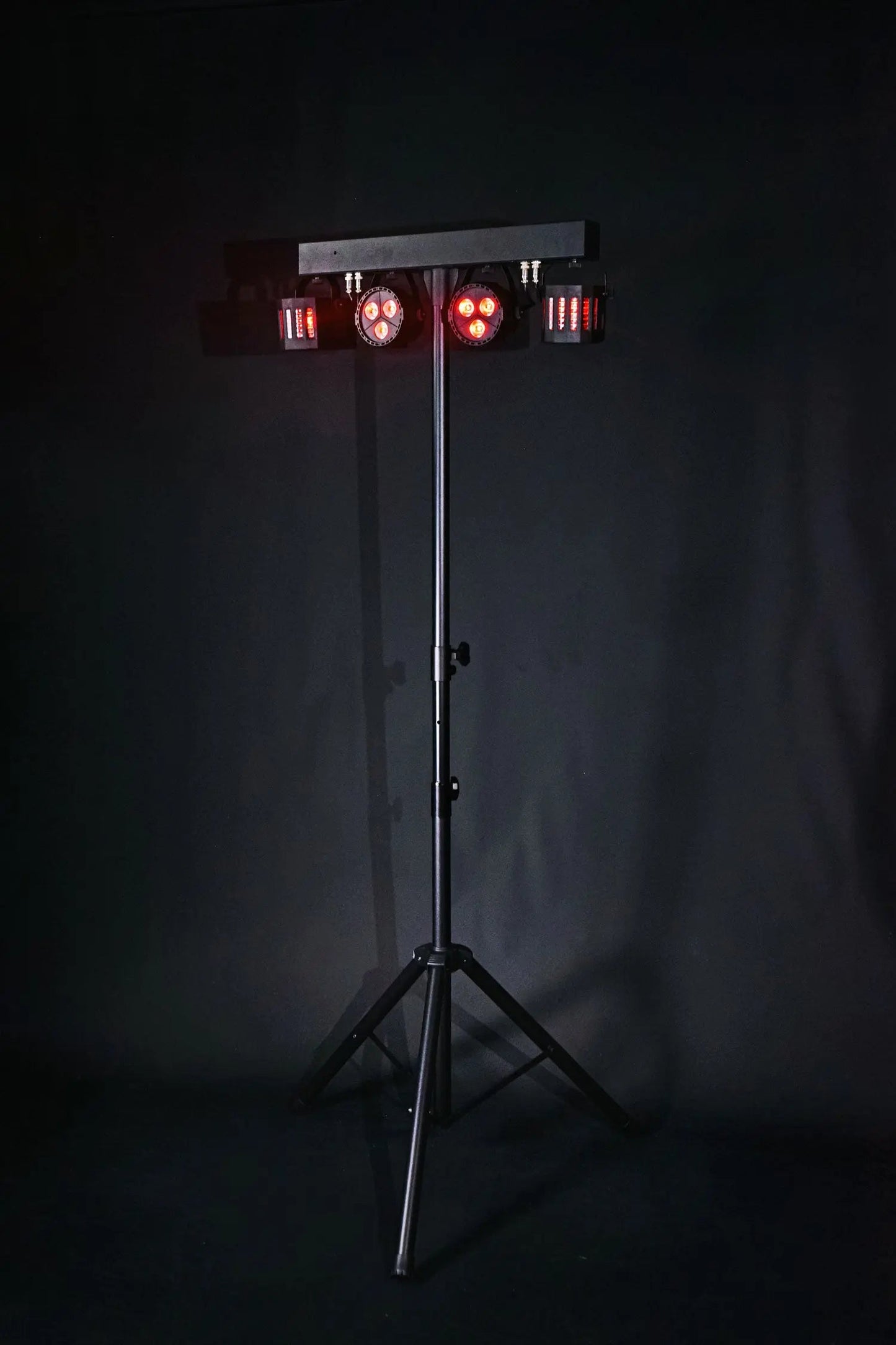 Recharge DJ: LED Derby  PAR Bar with Tripod Rechargeable LED Derby PA