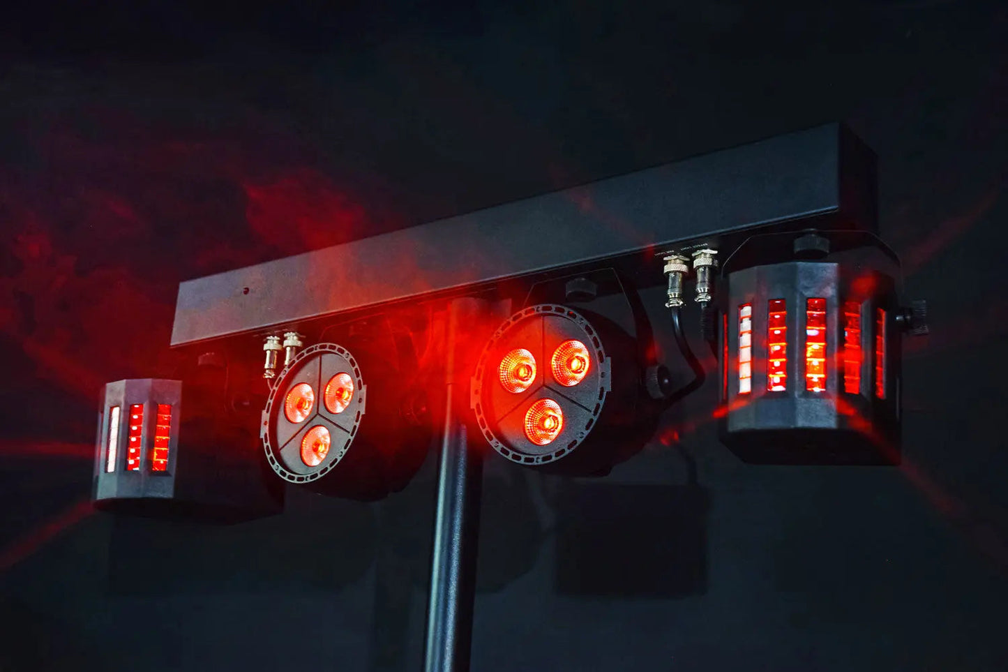 Recharge DJ: LED Derby  PAR Bar with Tripod Rechargeable LED Derby PA