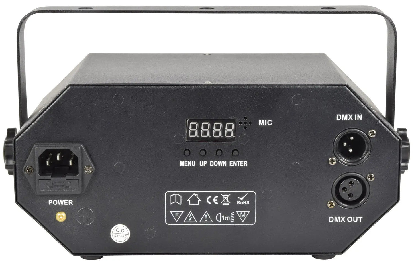 QTX Tetra LED Moonflower + Wave + Strobe/UV + Laser Effect