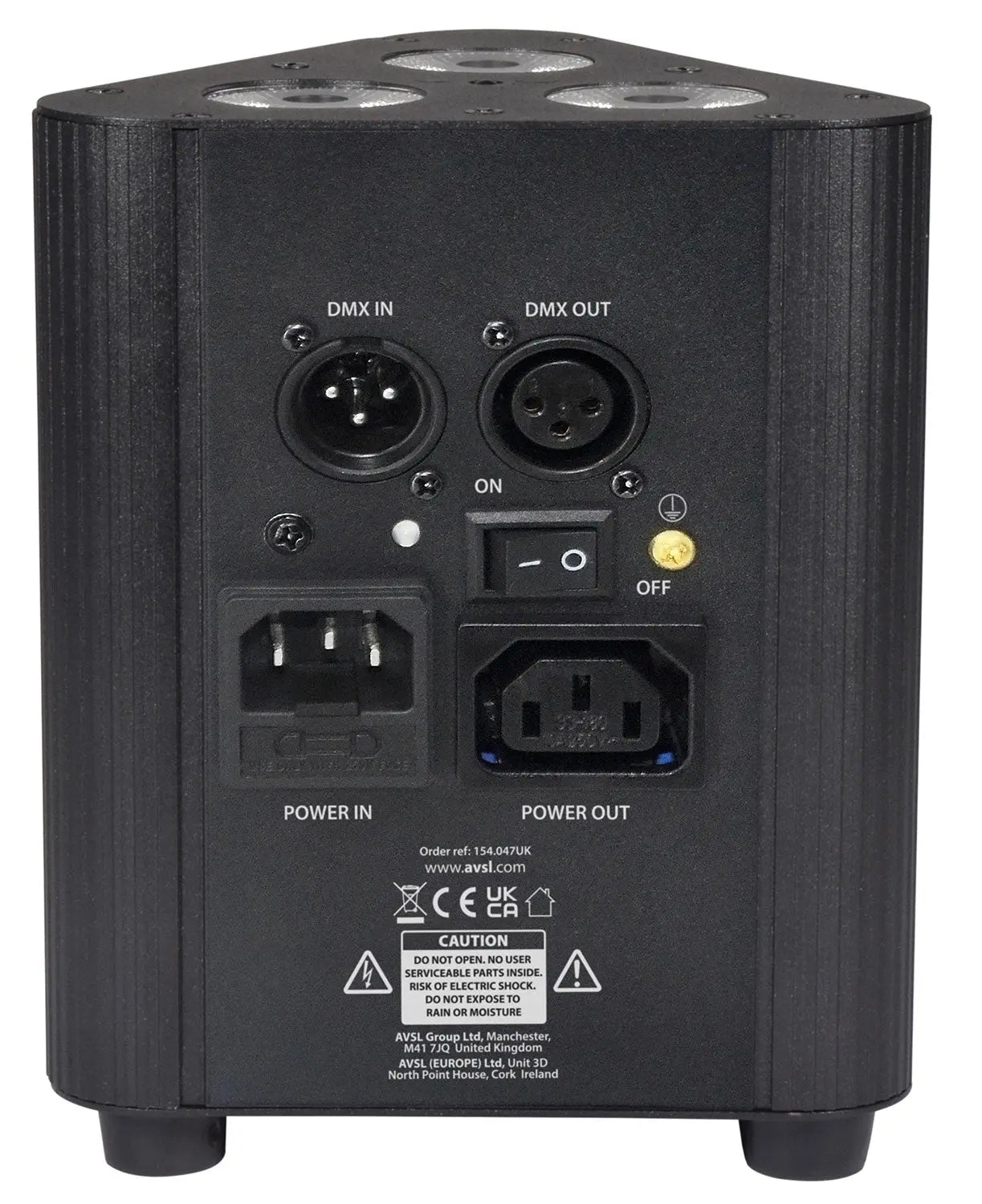 QTX Rechargeable Triple PAR Uplighter