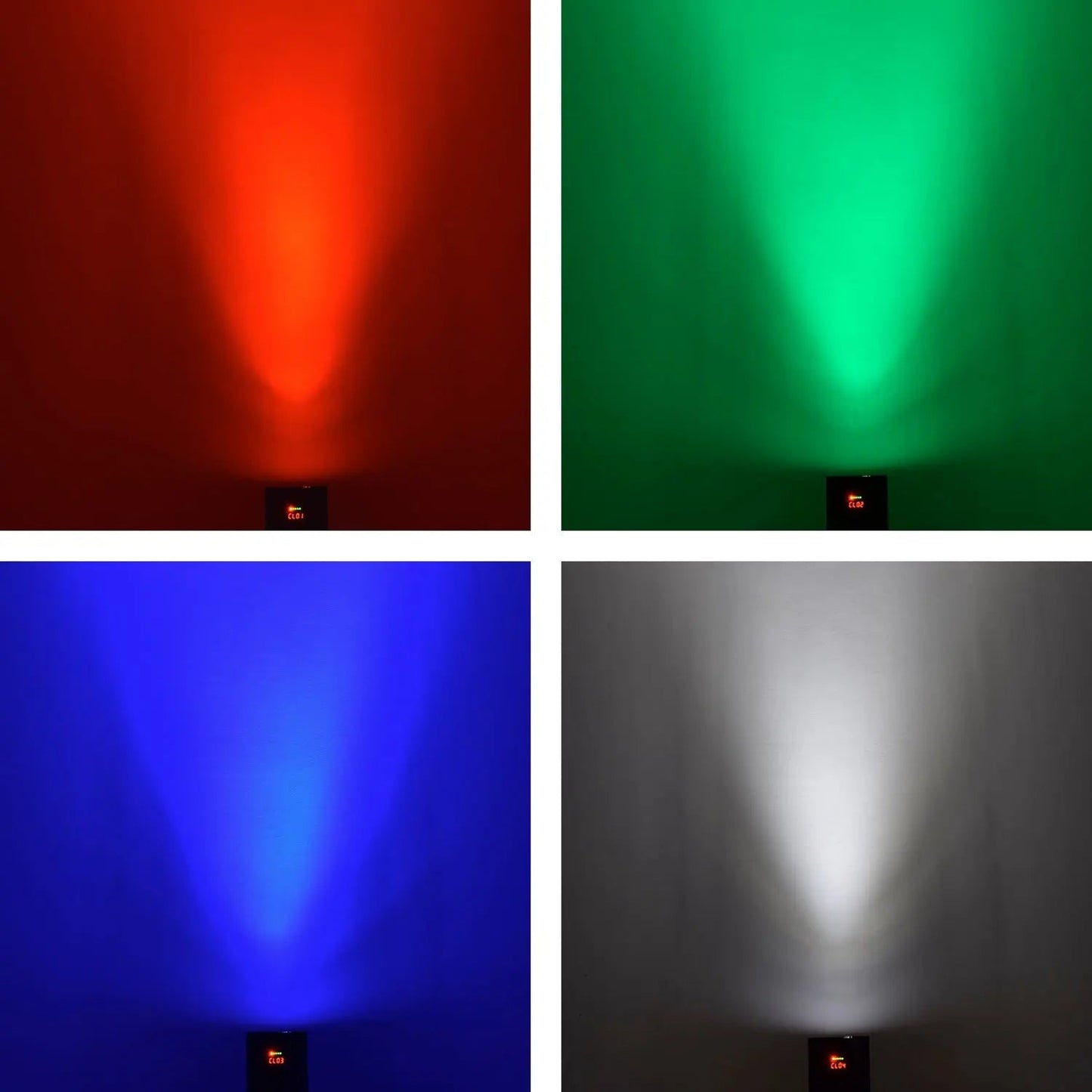 QTX Rechargeable Triple PAR Uplighter