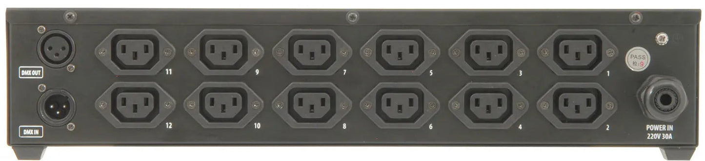 QTX RP12 12 Channel DMX relay pack