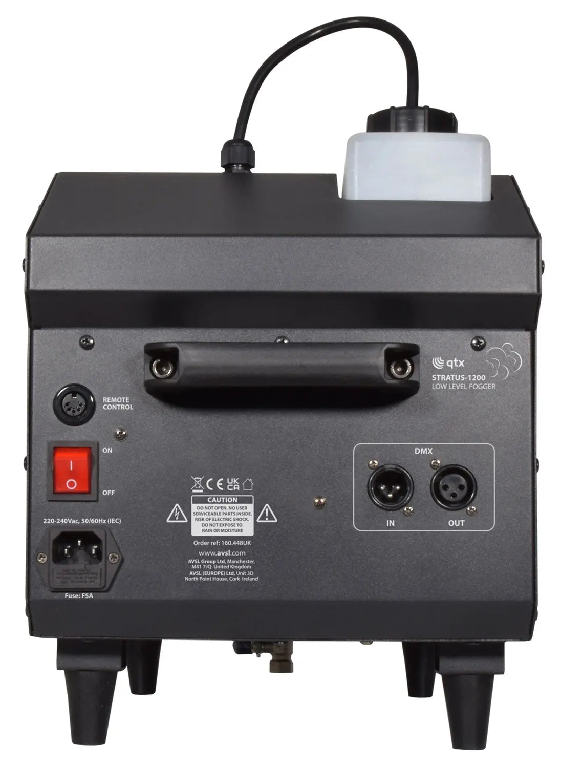 QTX STRATUS 1200-Low Level Fog Machine