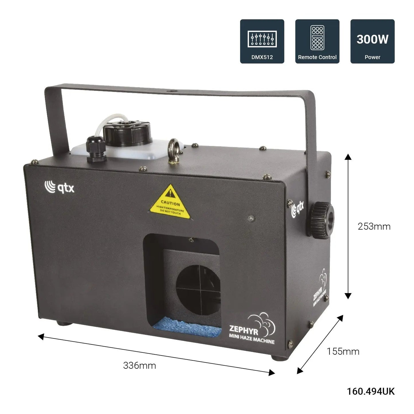 QTX Zephyr Mini Haze Machine 300W