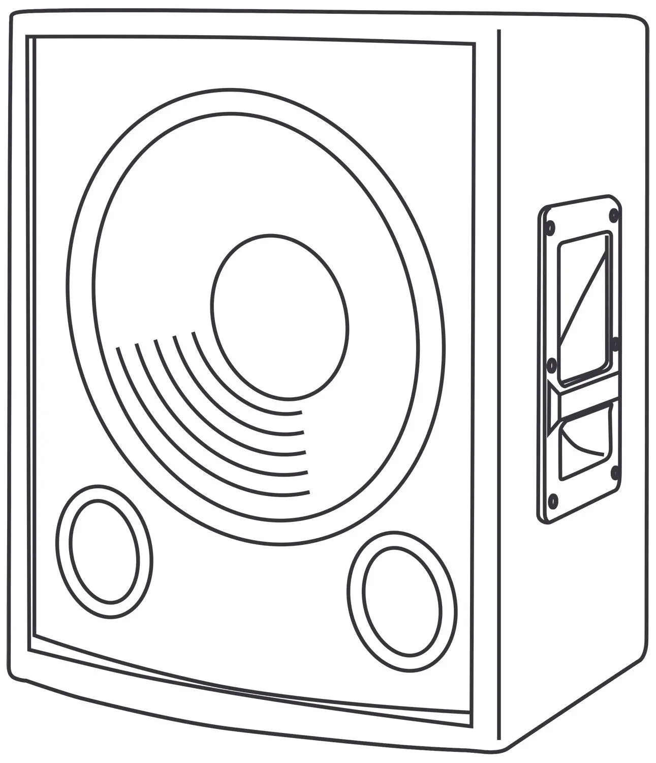 QTX QT18S Bass box 45cm (18") - 500W