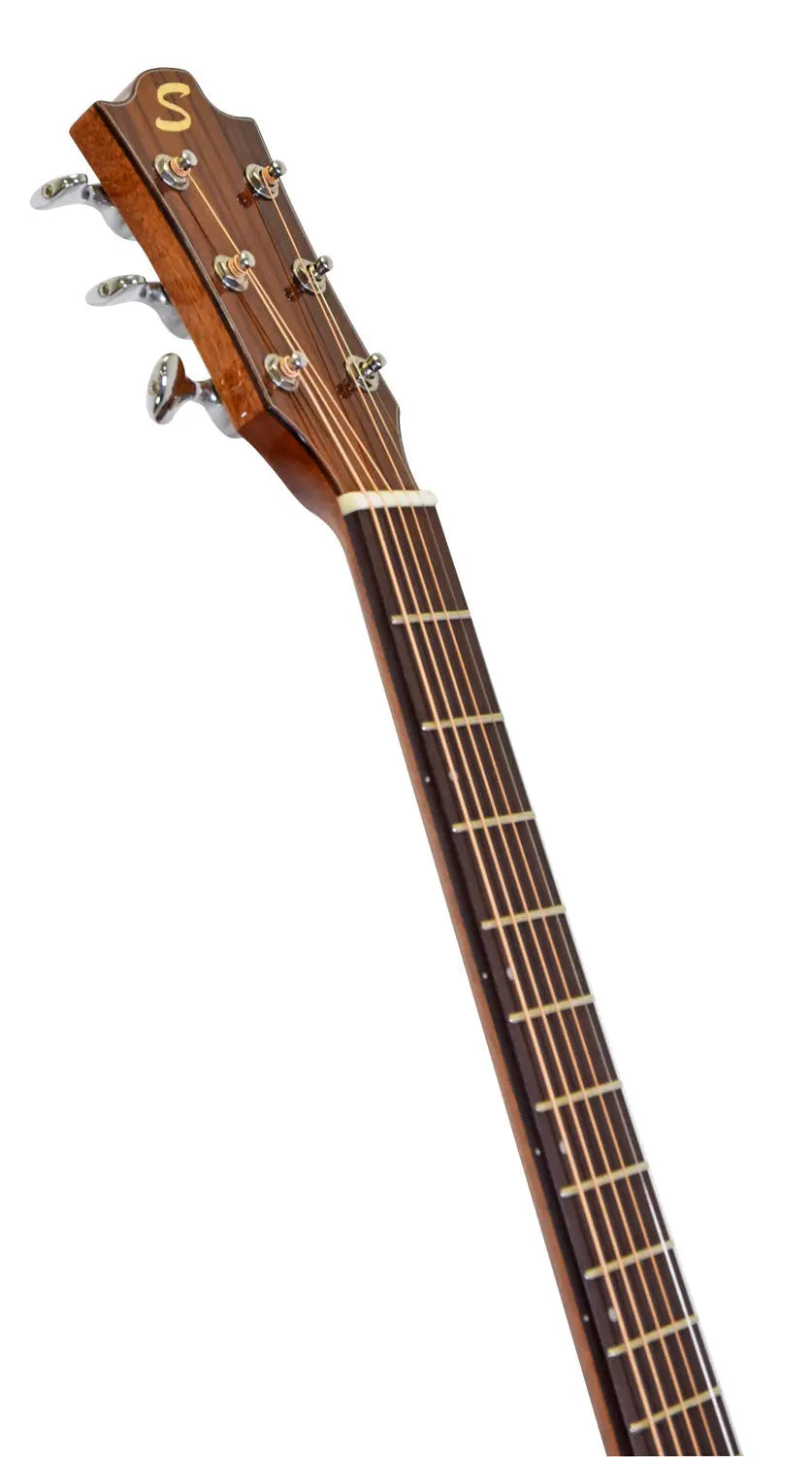 Sevinia Sevinia GA41C Solid Cedar Top with Rosewood Back & Sides