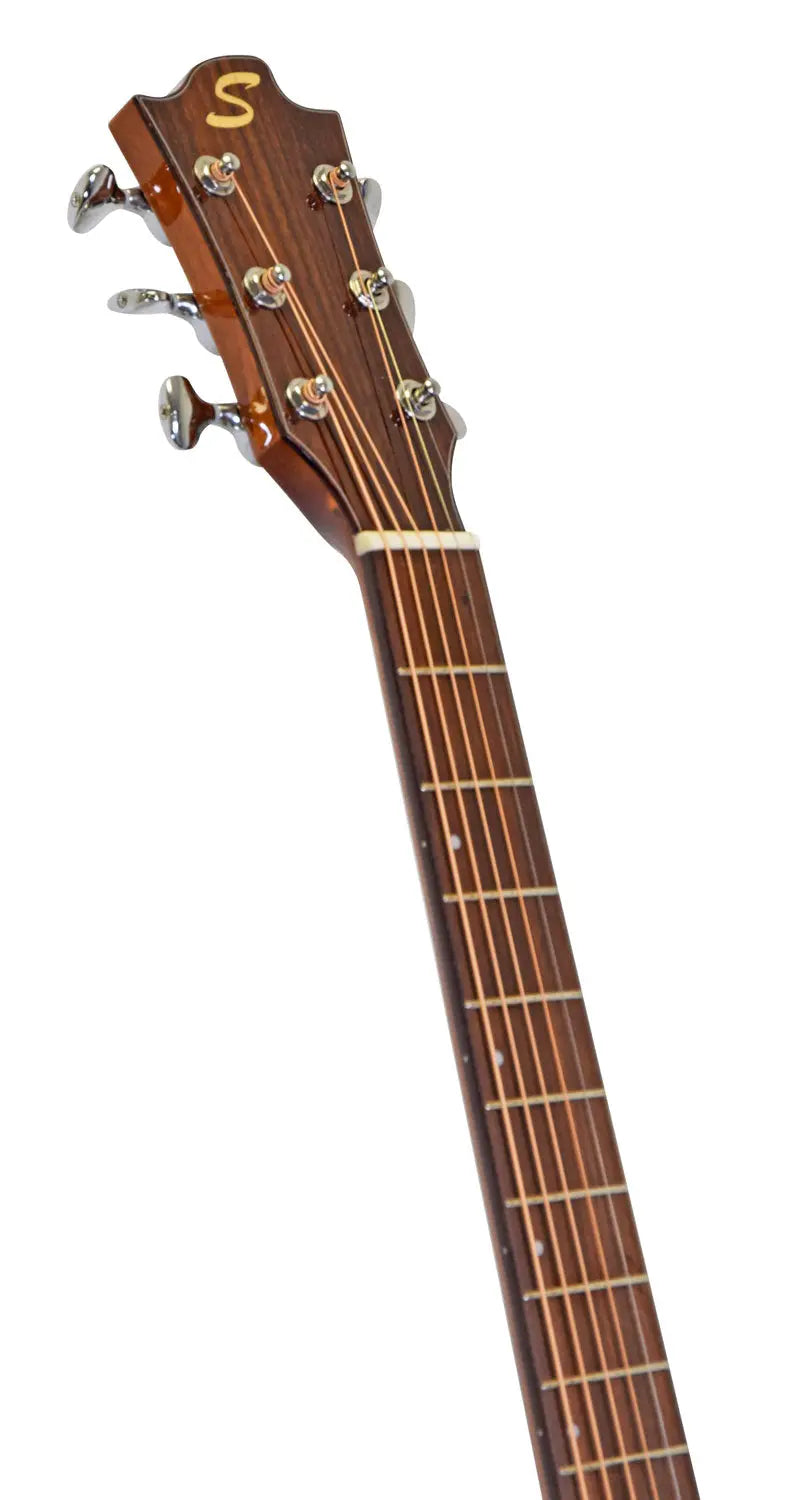 Sevinia Sevinia OM40 Solid Cedar Top with Rosewood Back & Sides