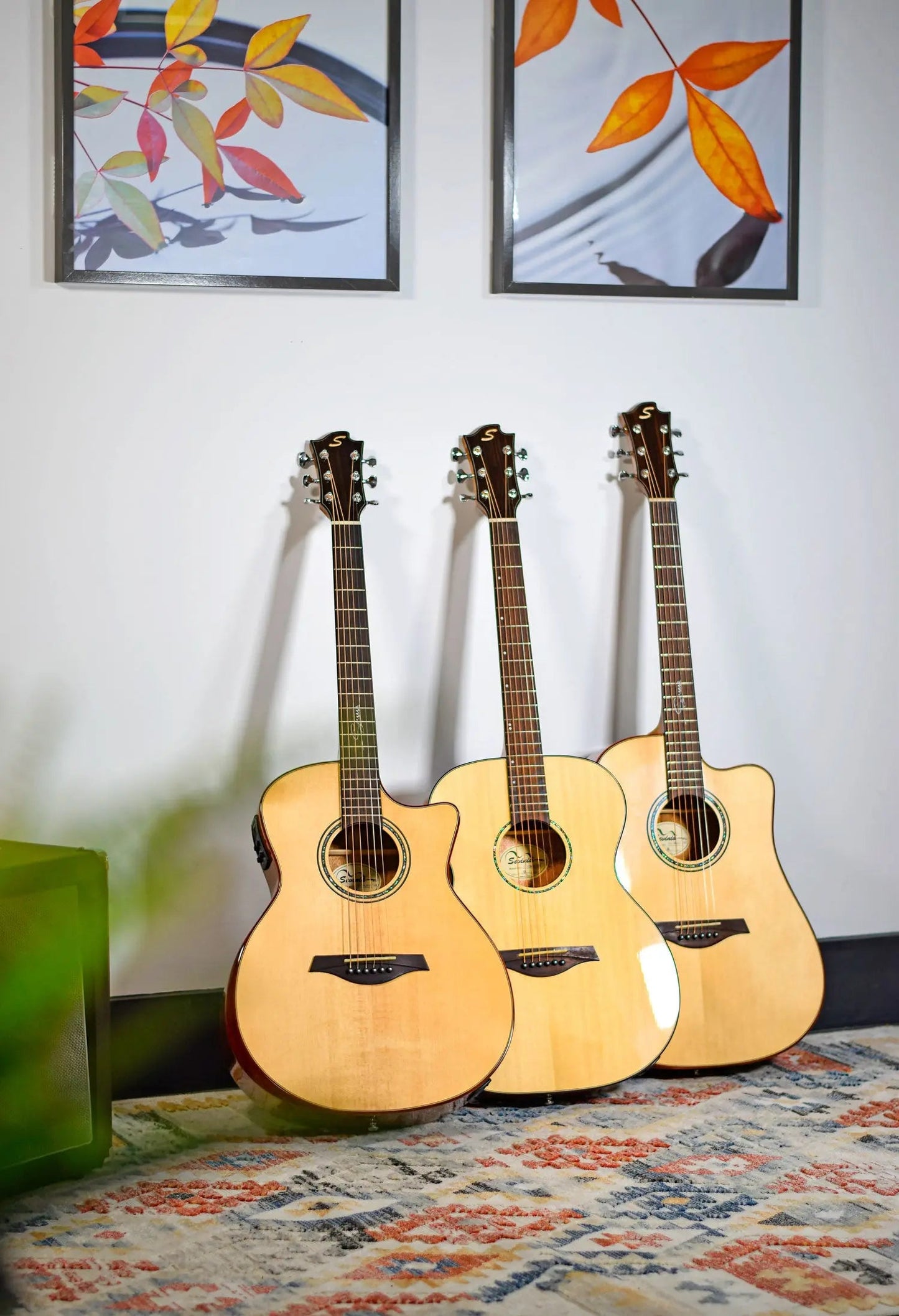 Sevinia Sevinia Solid Body Western Electro-Acoustic Guitar