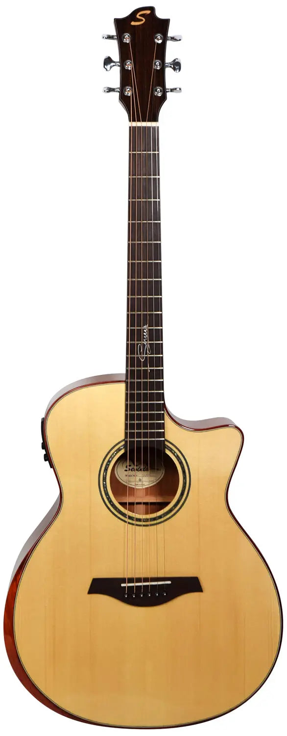 Sevinia Sevinia Solid Body Grand Auditorium Electro-Acoustic Guitar