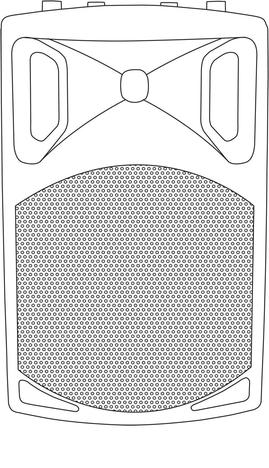 QTX QX12A Active Speaker Cabinet