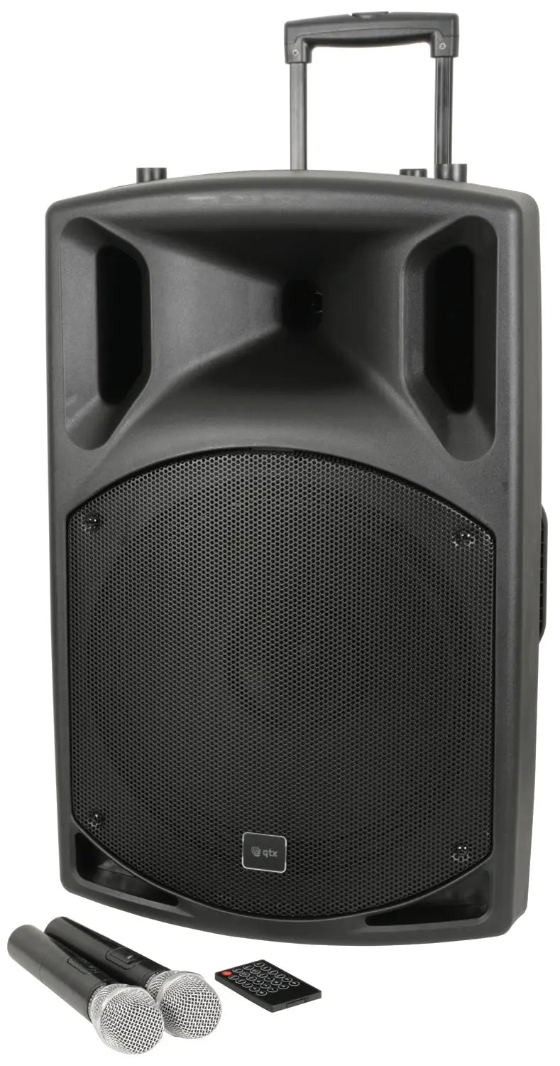 QTX QX15PA-PLUS Portable PA UHF USB/SD/FM/BT