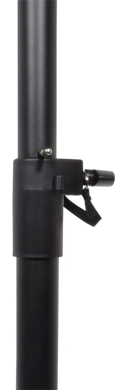 QTX Speaker Stand with Square Base - Black