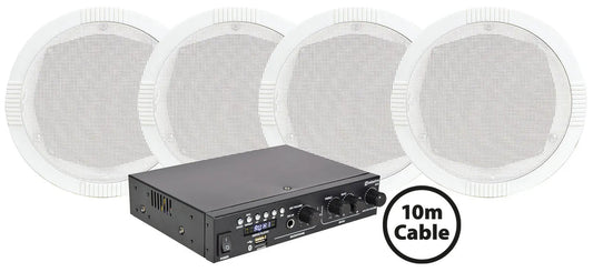Adastra 4 x RC5 Ceiling Speakers + A22 Package