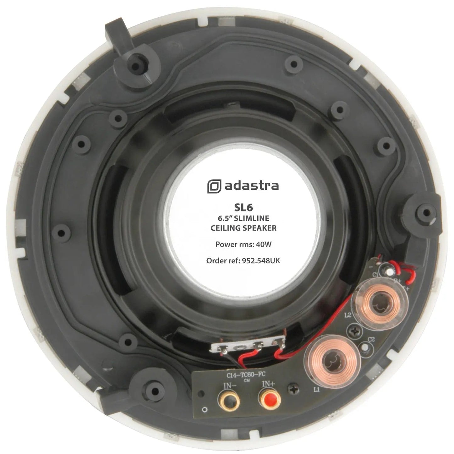 Adastra SL6 Slimline Ceiling Speaker 6.5" Pair