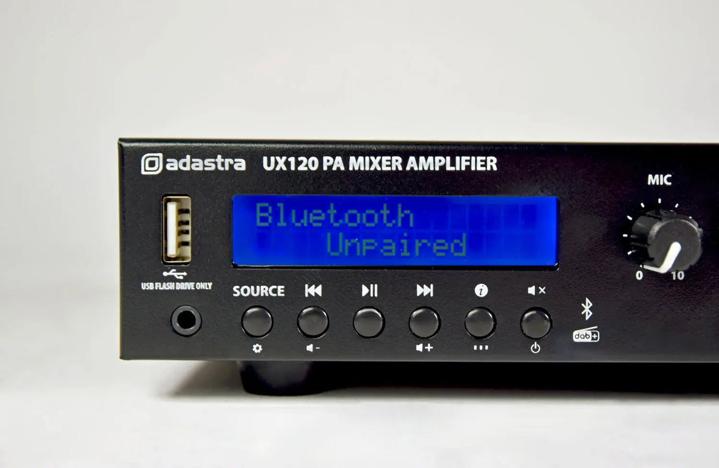 Adastra UX120 Compact 100V Mixer-Amplifier 120W