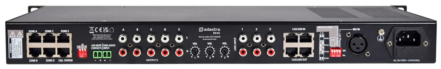 Adastra RX45 Advanced Audio Matrix