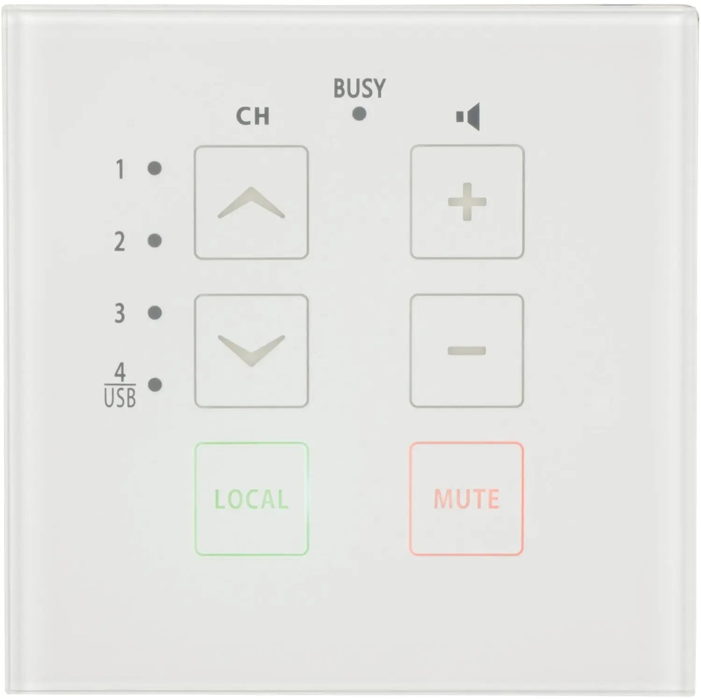 Adastra TR86 Touch Wall Remote for RZ45 Audio Matrix