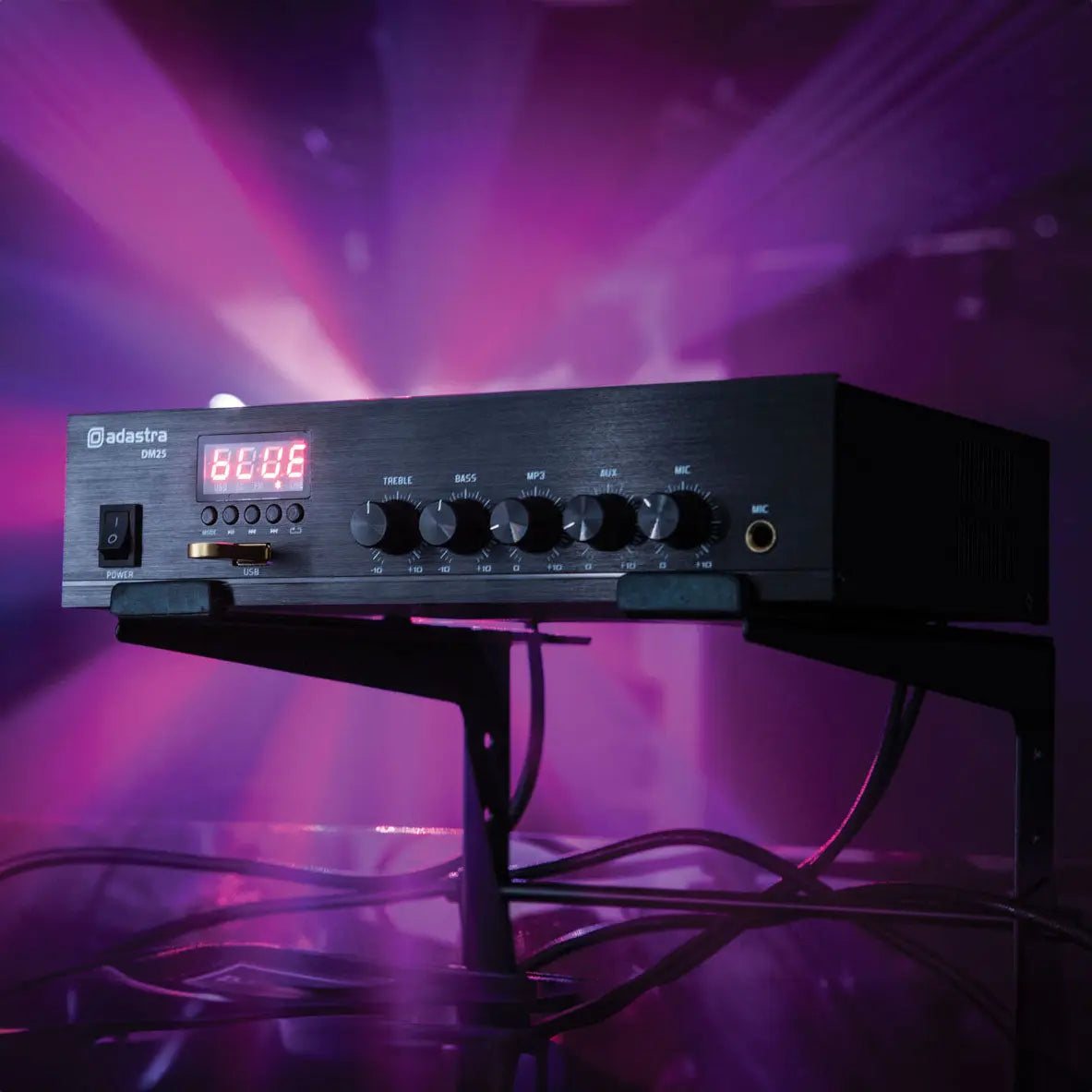 Adastra DM25 Digital 100V Mixer-Amp 25W
