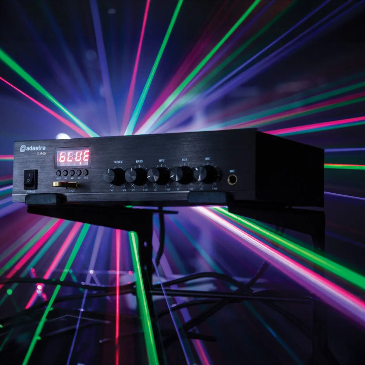 Adastra DM40 Digital 100V Mixer-Amp 40W