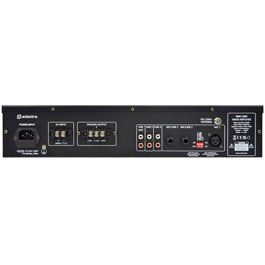 Adastra RMC120D Mixer-amp 120W + CD/BT/USB/SD/DAB/FM