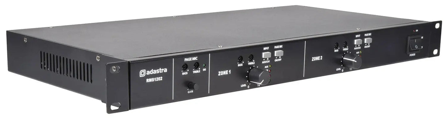 Adastra RMS1202 Amplifier 100V - 2 x 120W