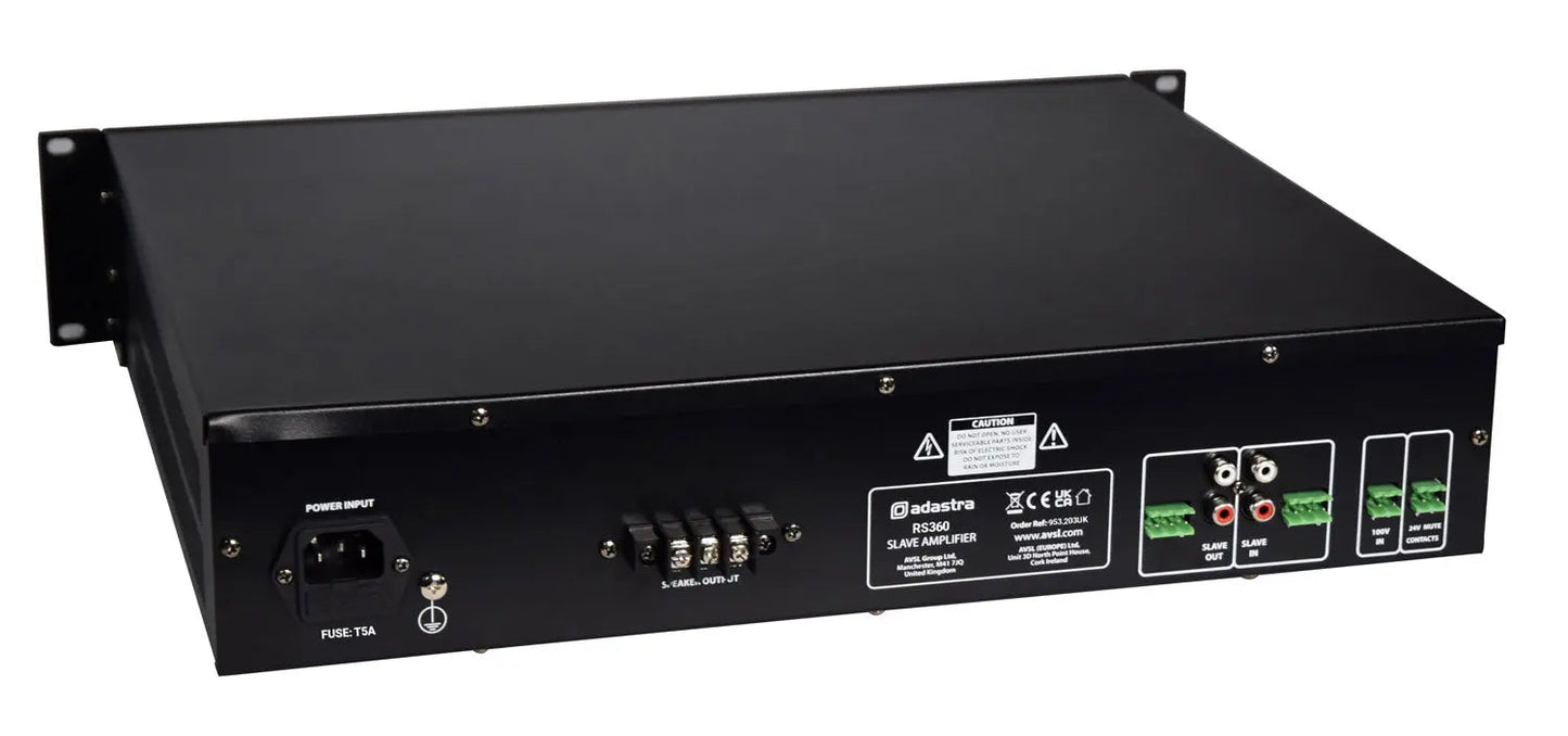 Adastra RS360 Slave Amplifier 100V