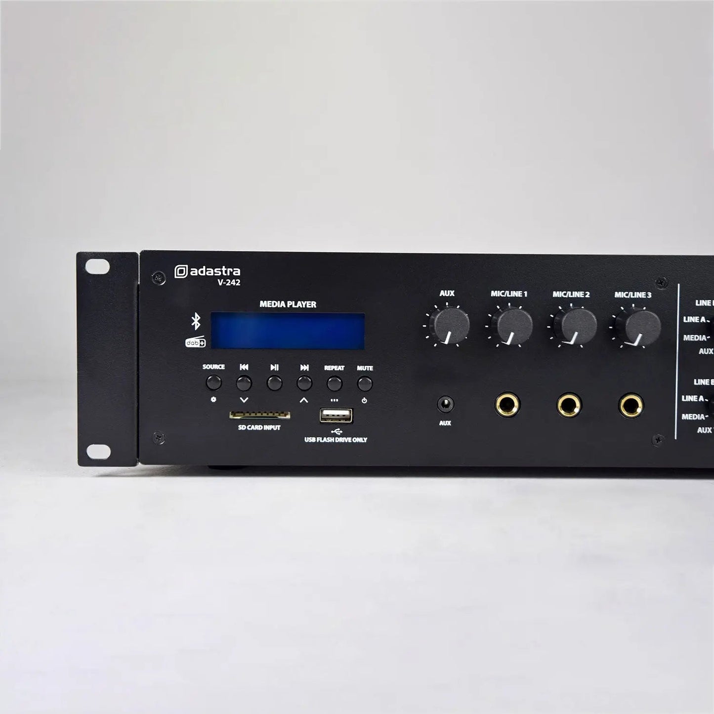 Adastra V-242 Mixer-Amplifier 100V with DAB+/FM/USB/SD/BT