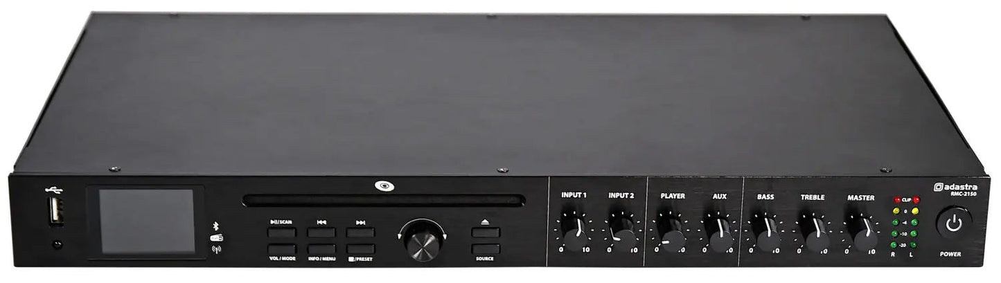 Adastra RMC-2150 Mixer-Amp 2 x 150W + CD/USB/DAB/FM/BT