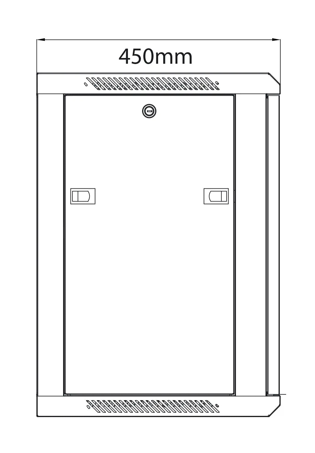 Adastra Rack Cabinet 12U x 450mm Deep