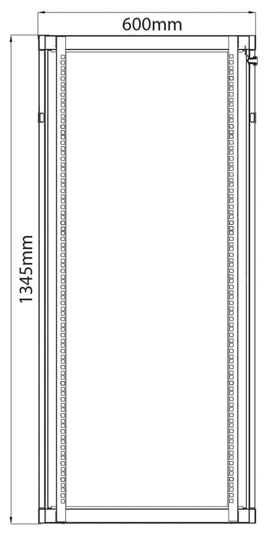 Adastra Rack Cabinet 28U x 600mm Deep