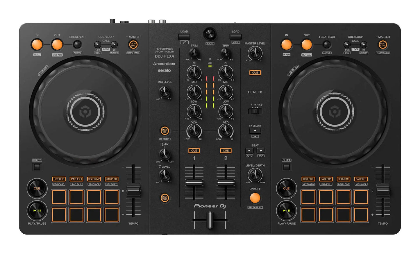 Pioneer DJ DDJ-FLX4 Beginner DJ Package 2