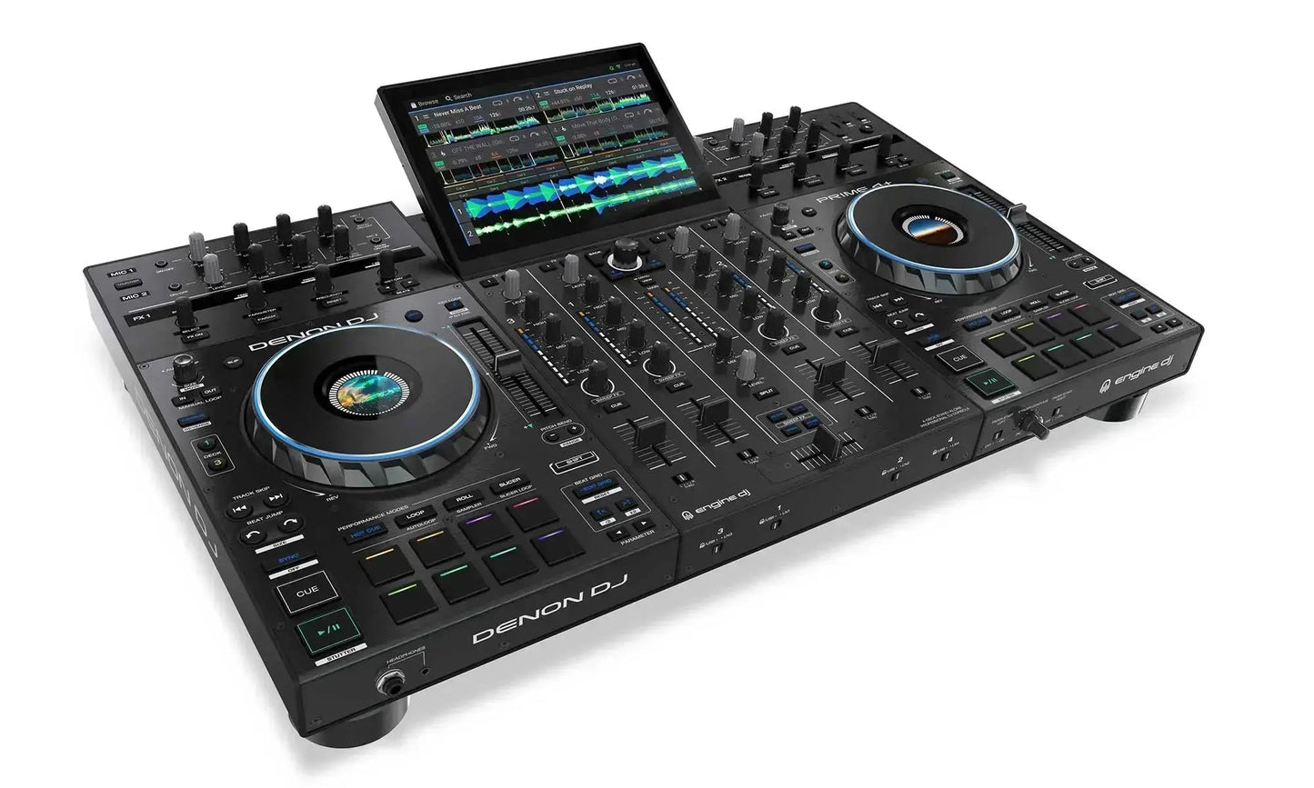 Denon DJ Prime 4 + & Magma CTRL Case Bundle