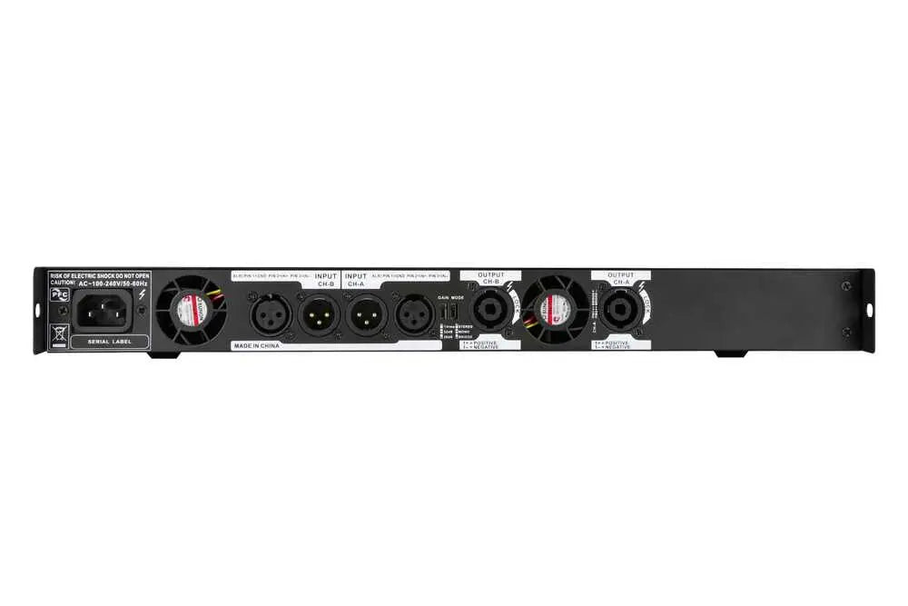 Studiomaster HX2-300 2x 255W 1U Power Amplifier