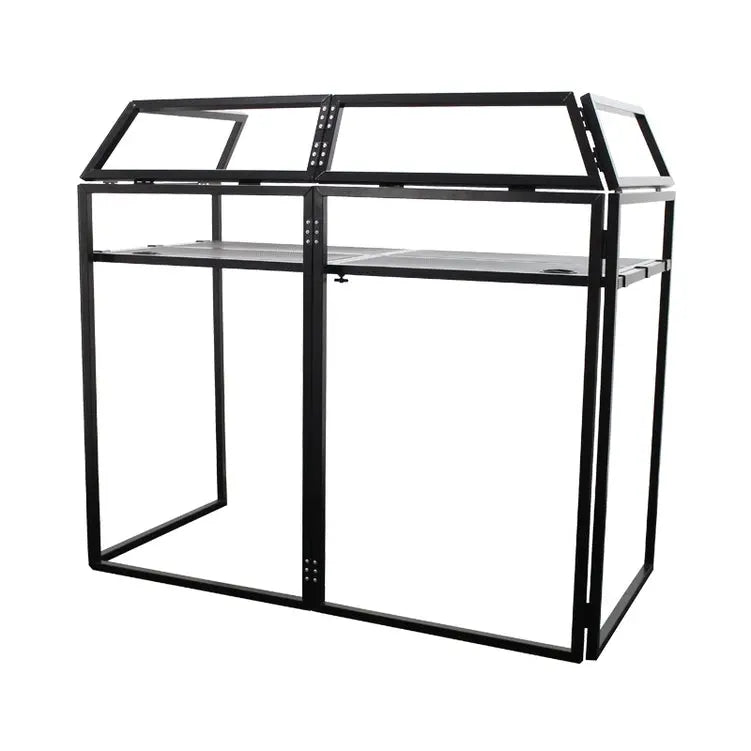 Ultimax DJ Booth Pro DJ Booth supplied with black and white scrim and carry bags