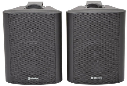 Adastra BC4B 4inch Stereo Speakers Black Pair