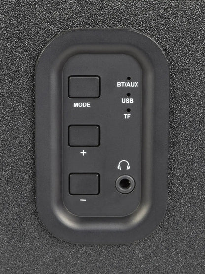 AV Link Active Bluetooth Bookshelf Speakers Black