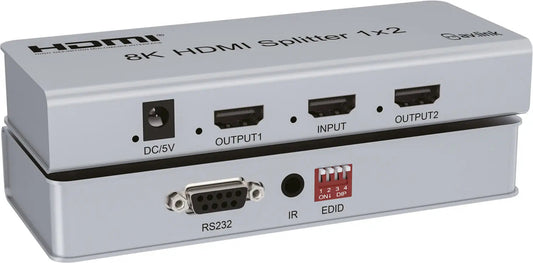 AV:Link 8K HDMI Splitter 1x2
