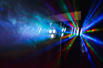 Recharge DJ: LED Derby  PAR Bar with Tripod Rechargeable LED Derby PA