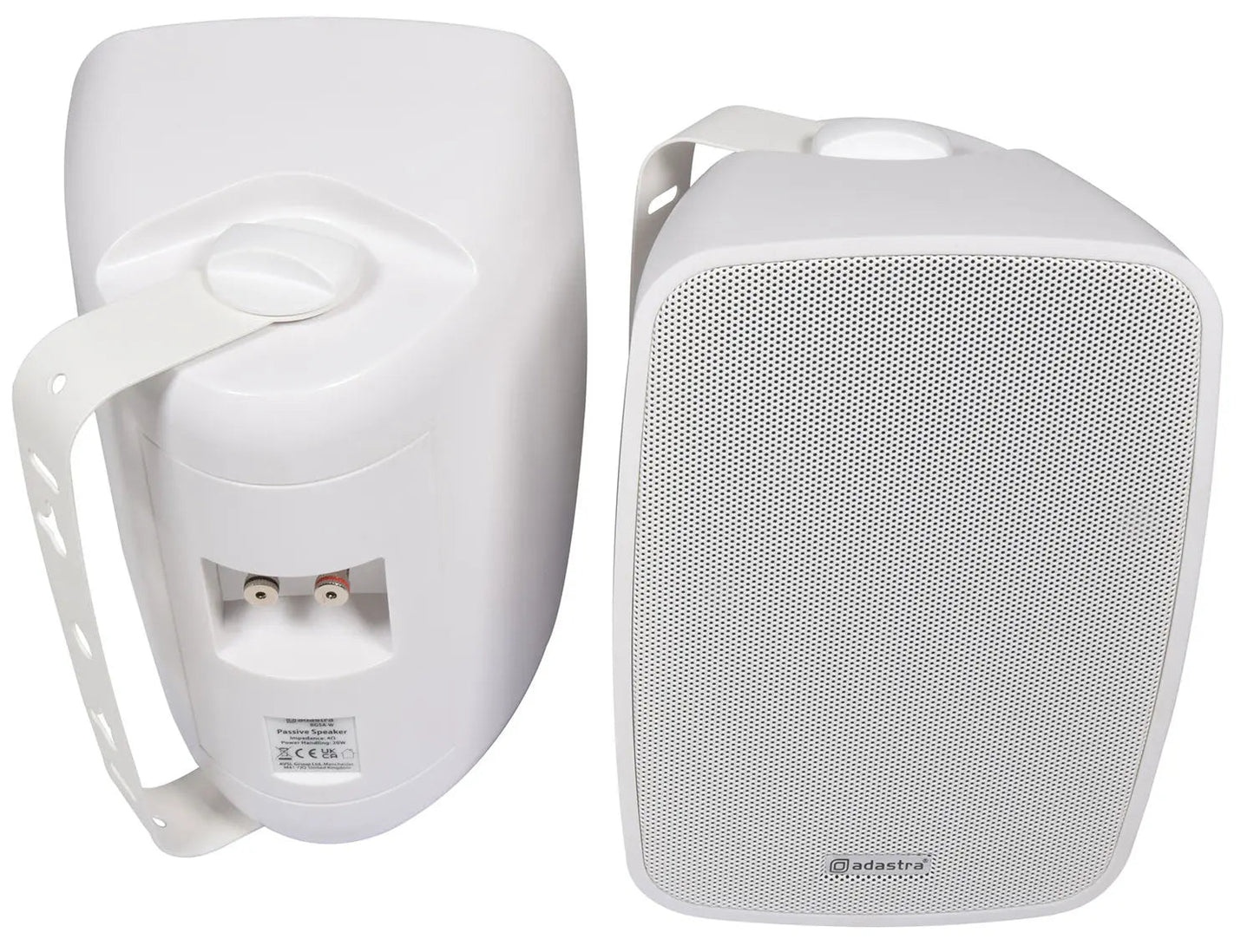 Adastra BG5A Active Stereo Speaker Set - White