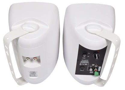 Adastra BG5A Active Stereo Speaker Set - White