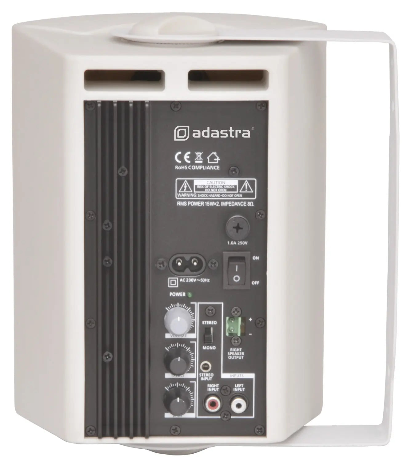 Adastra Active 5.25inch Stereo Speaker Set White