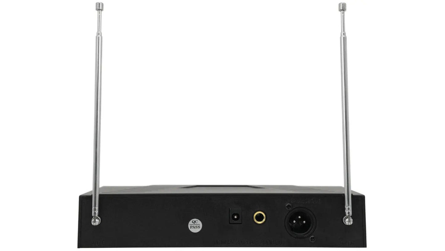 QTX VHF dual neckband wireless system - 173.8 + 174.8MHz
