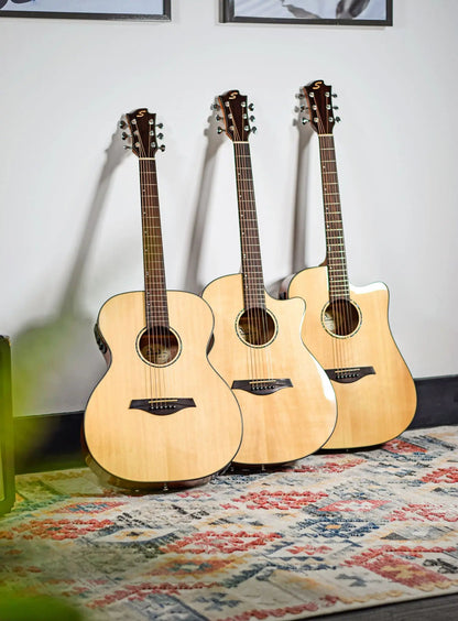 Sevinia Sevinia GA41C Solid Spruce Top with Mahogany Back & Sides