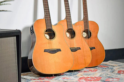 Sevinia Sevinia W41C Solid Cedar Top with Rosewood Back & Sides